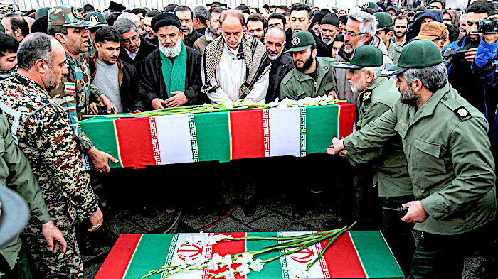funeral Iranian victims