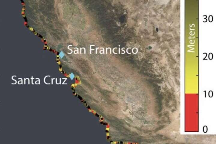 Click to enlarge California sinking