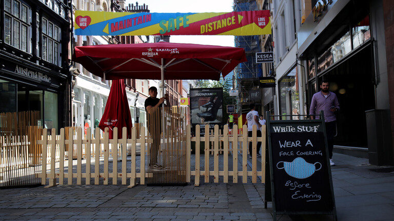Click to enlarge Manchester covid