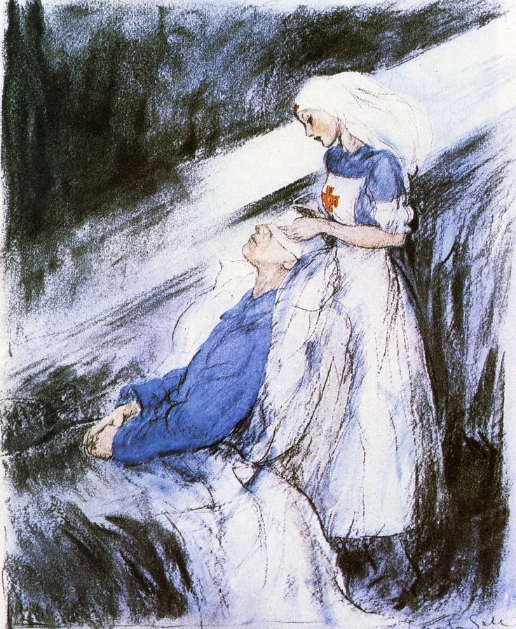 The Red Cross of Comfort, John Morton-Sale, c. 1919