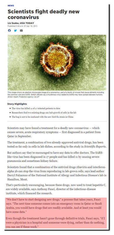 Coronavirus Article