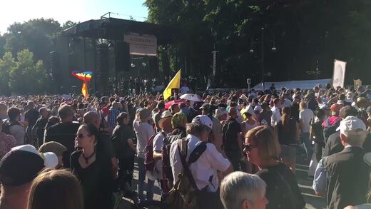 'Our freedom is being stolen': Over a MILLION people protest coronavirus measures in Berlin