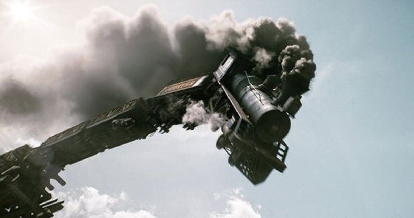 Click to enlarge Falling world Economy train