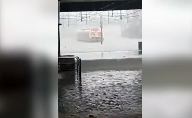 train flood