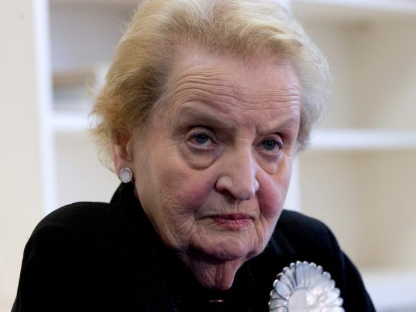 Click to enlarge Madeleine Albright