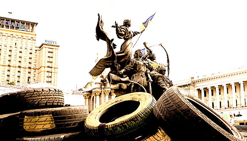 Maidan statue
