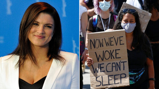 Gina Carano BLM twitter trolls