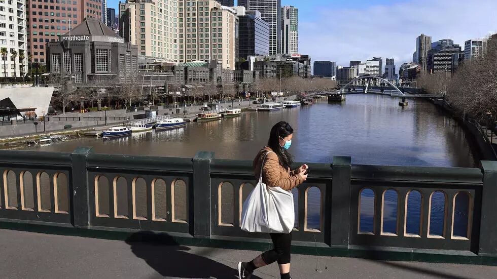 Click to enlarge Melbourne lockdown australia