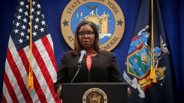 Click to enlarge New York State Attorney General Letitia James