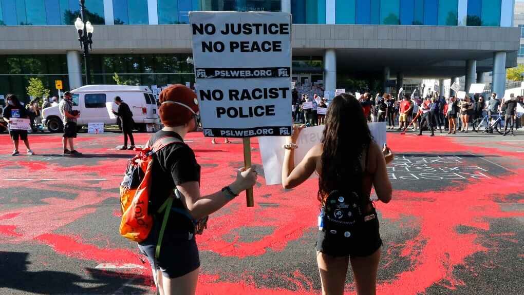 BLM protesters Salt Lake City