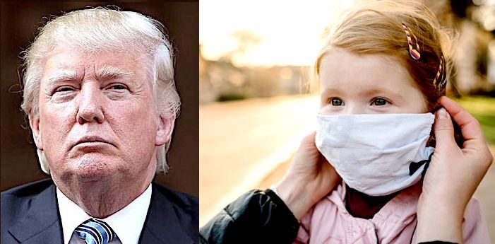 Click to enlarge Trump/little girl