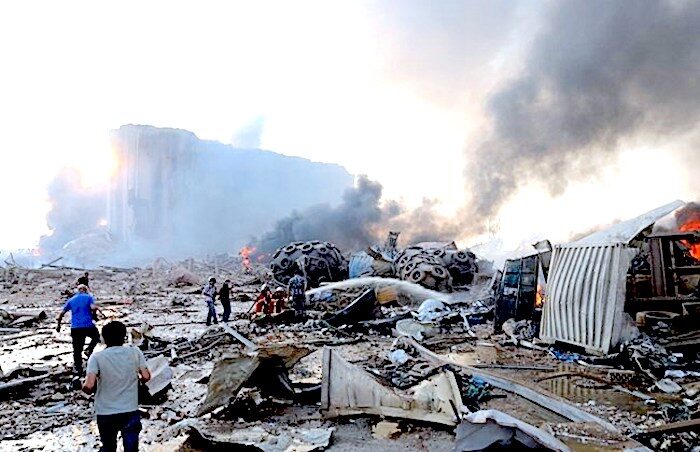 Click to enlarge Aftermath Lebanon