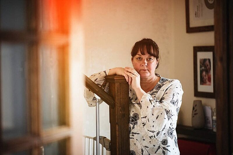 Click to enlarge Meleney Gallagher swine flu vaccine injury NHS