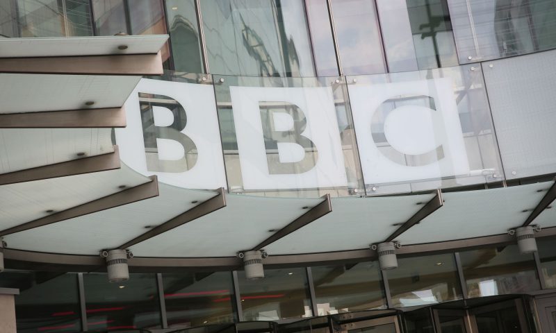 Click to enlarge BBC sign