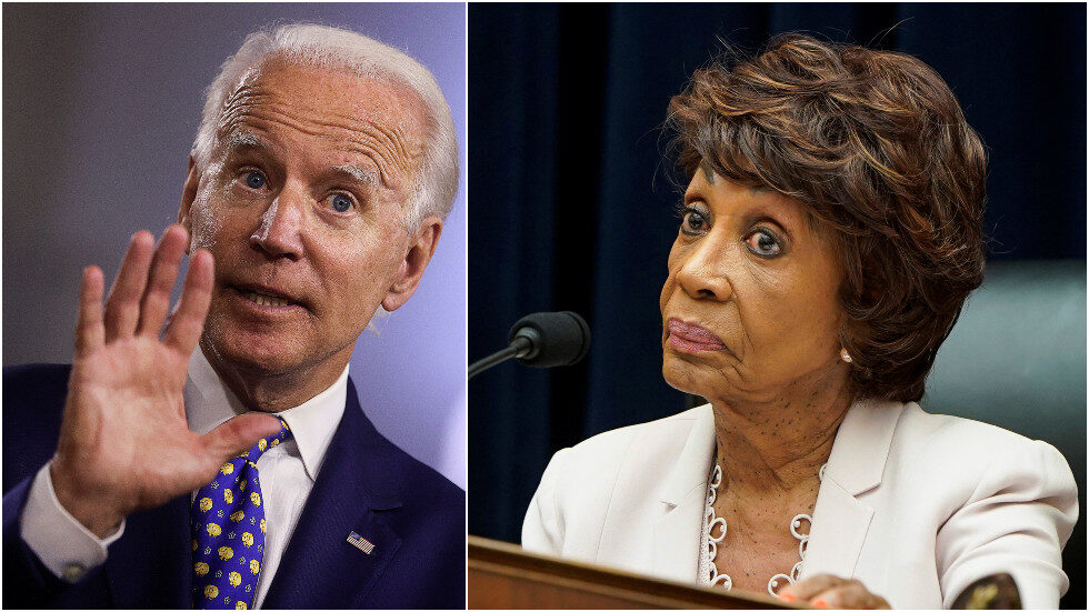 Click to enlarge maxine waters joe biden