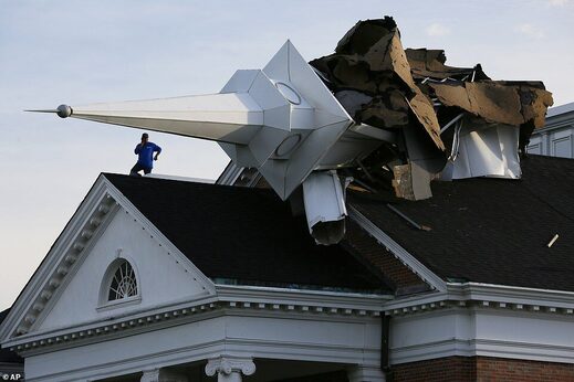 Derecho damage in Illinois