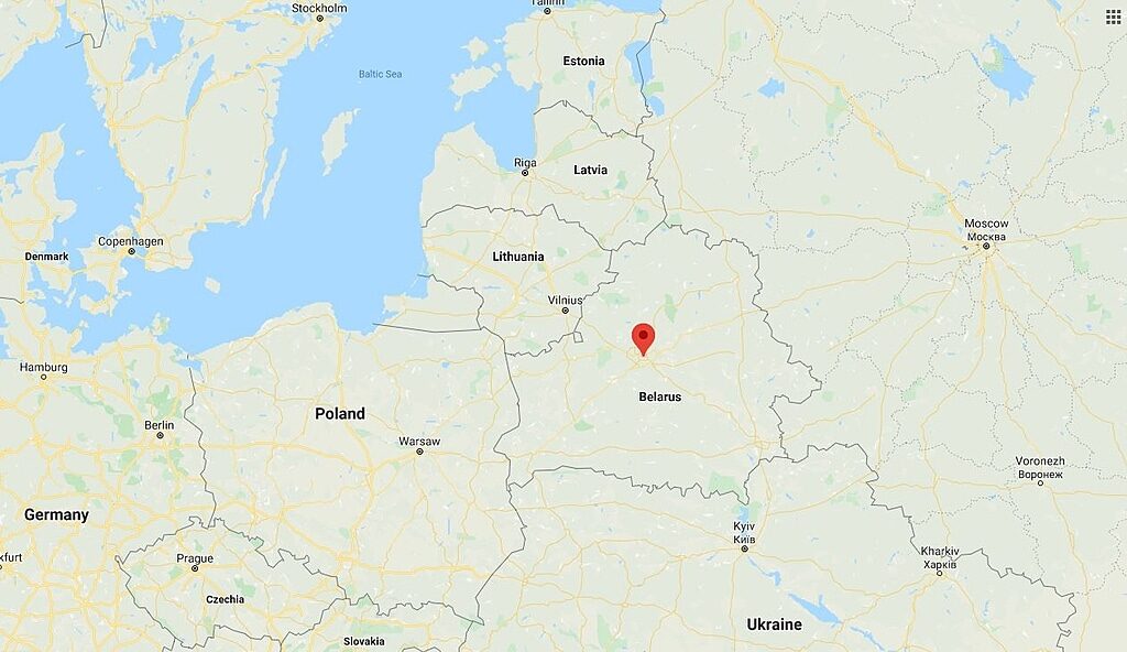 Click to enlarge belarus map