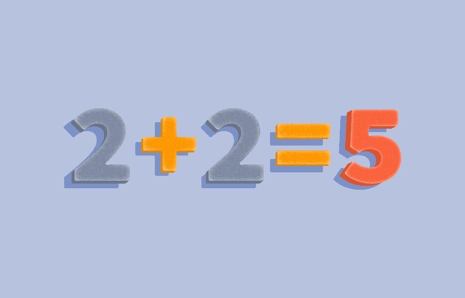 2+2=5 225 math orwell