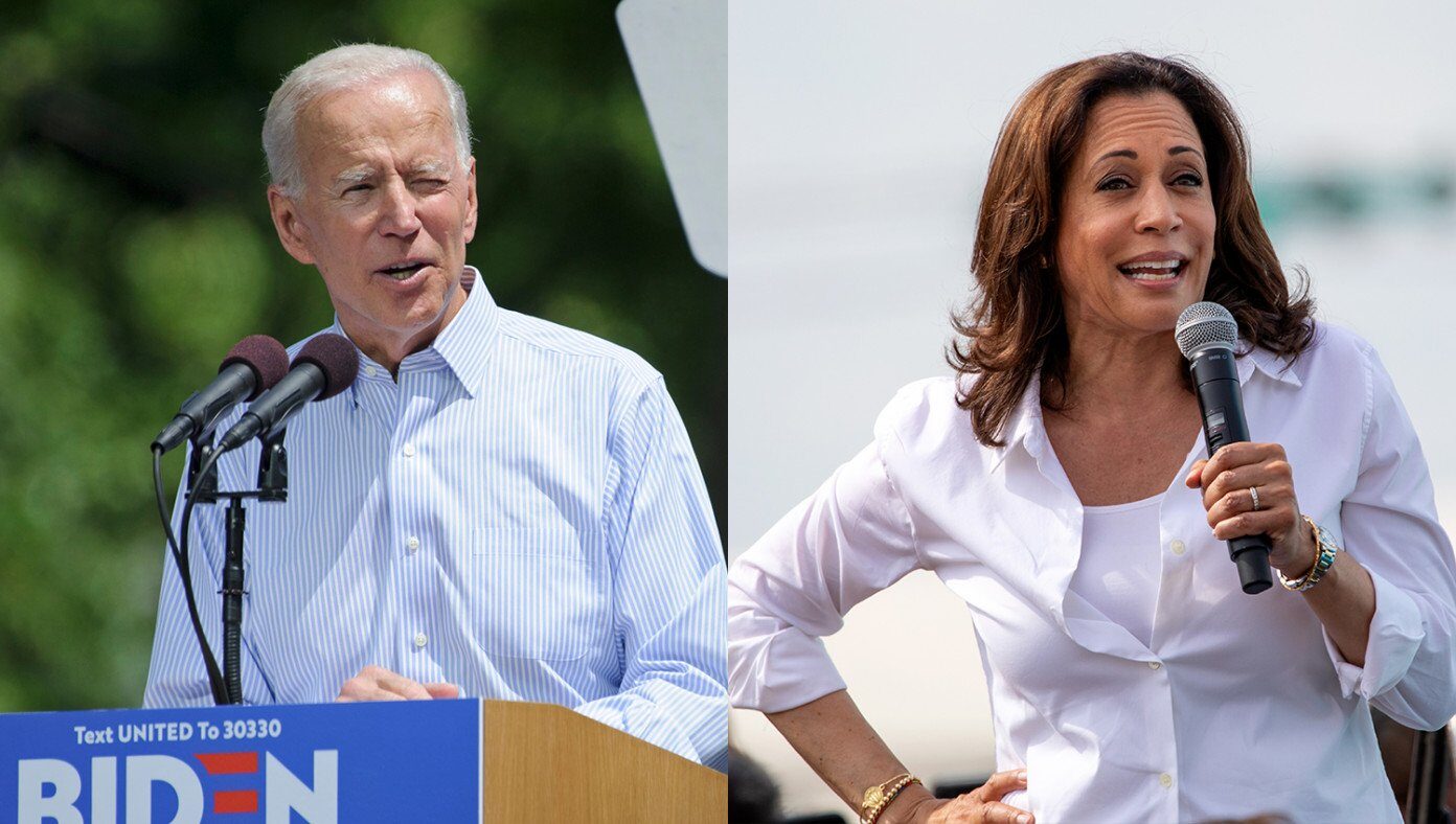 Click to enlarge joe biden kamala harris