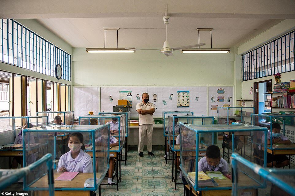 Click to enlarge Thai students