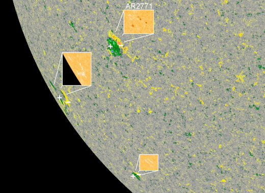 Click to enlarge sun spot august 2020