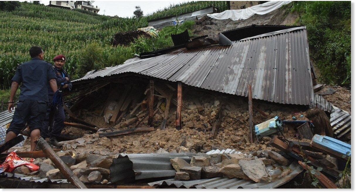 At least 184 dead and 54 missing so far this monsoon season in Nepal ...