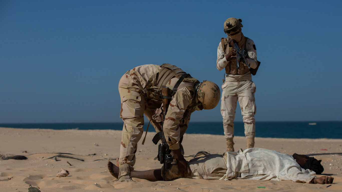 Click to enlarge US soldiers in Africa