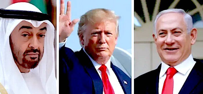 MB Zayed, Trump, Netanyahu