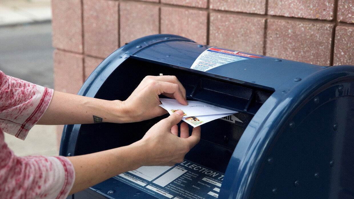 US mailbox mail letters