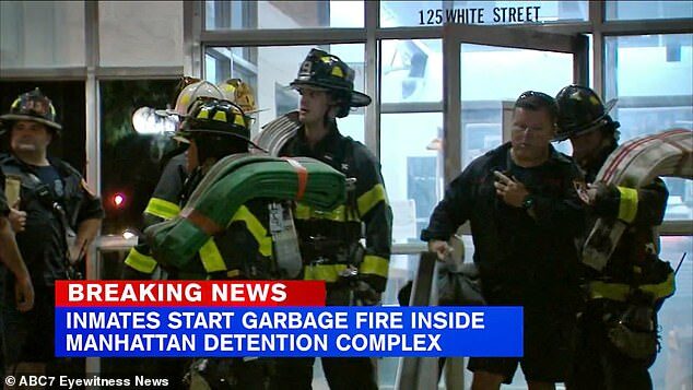 Click to enlarge fire prison nyc