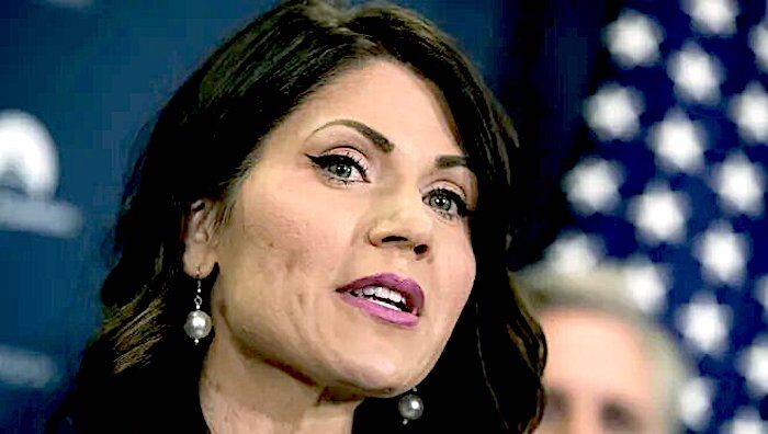 Click to enlarge Gov. Kristi Noem