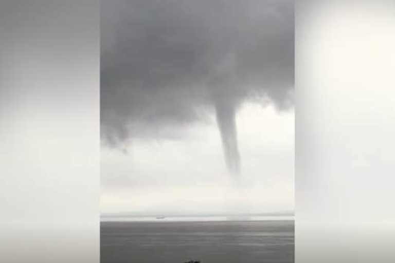 Bristol Channel waterspout