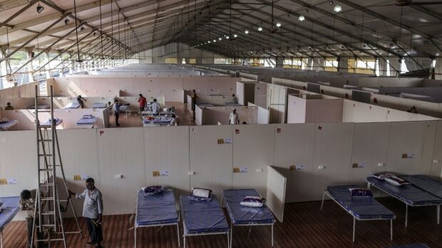 COVID quarantine building