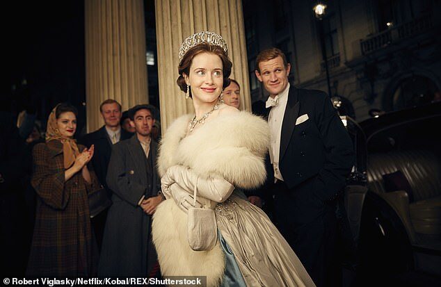 Click to enlarge Netflix series The Crown