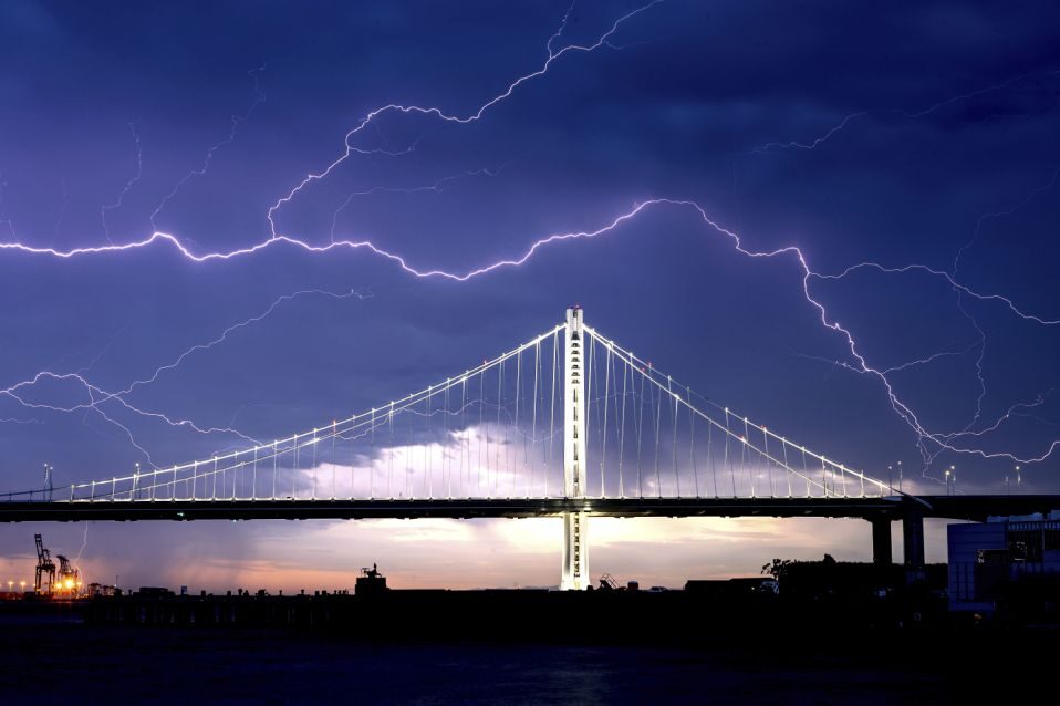 lightning fires san francisco
