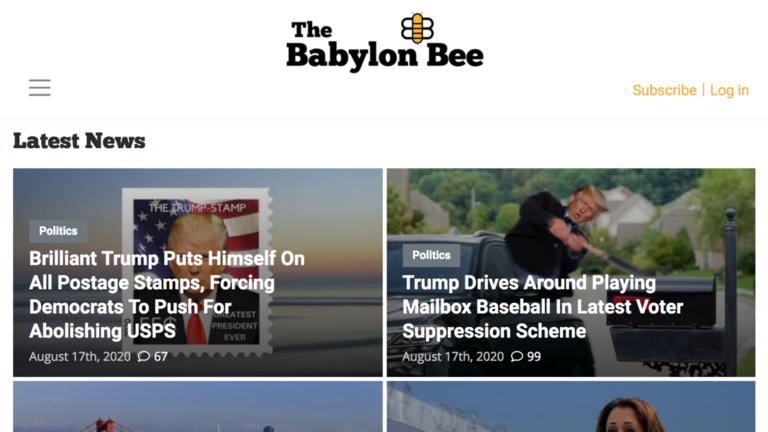 Click to enlarge babylon bee