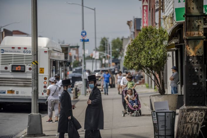 Borough Park neighborhood of Brooklyn