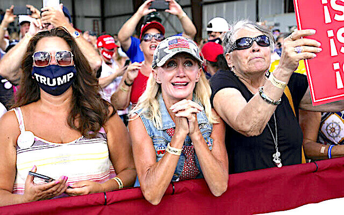 Click to enlarge Supporters Rally