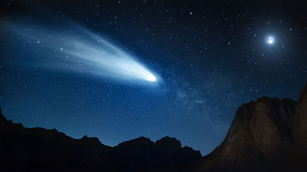 Space Rock Turning into Comet
