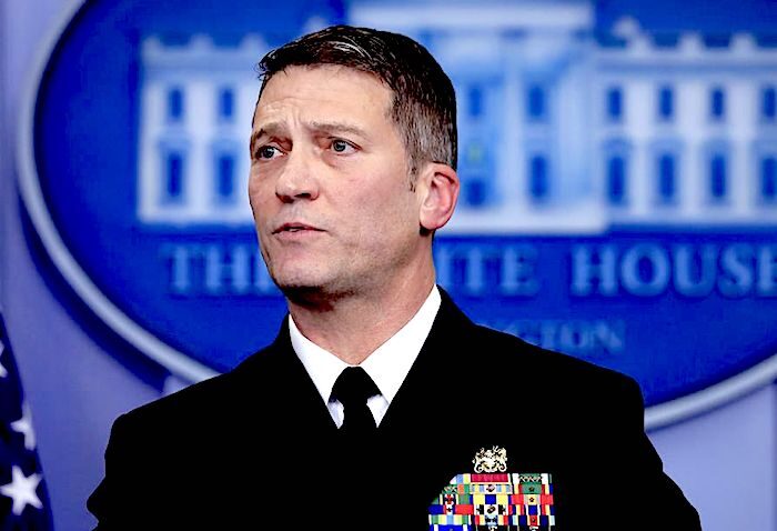 Click to enlarge Dr. Ronny Jackson