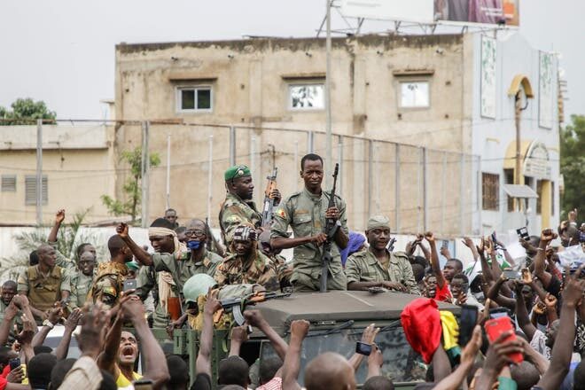 Click to enlarge coup mali army rebels africa