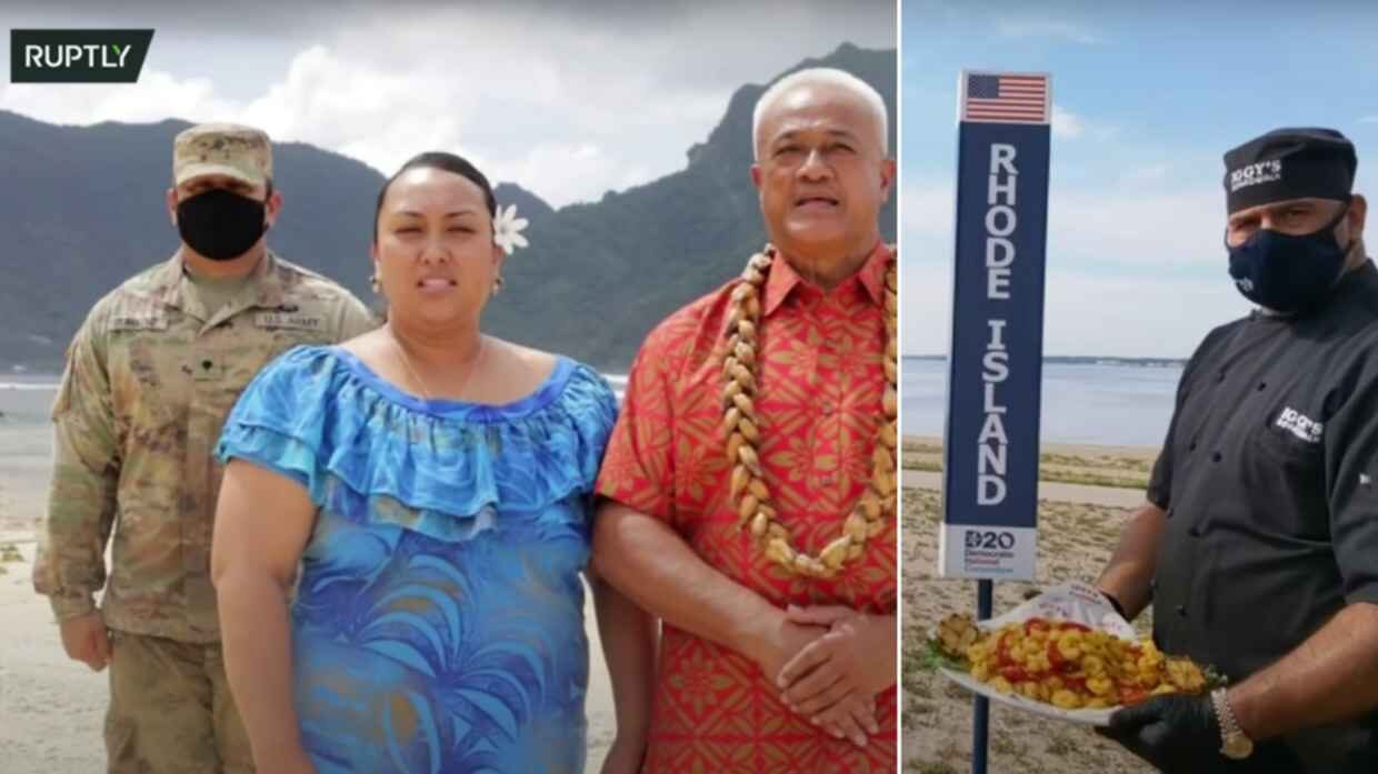 somoa rode island roll call DNC