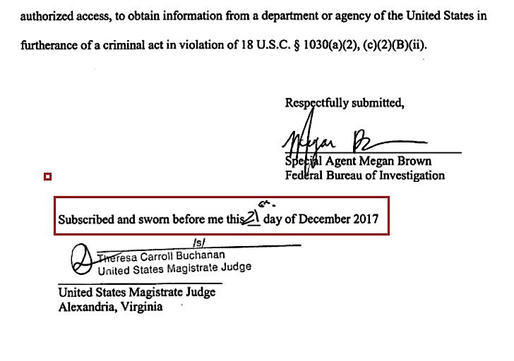 Click to enlarge FBI investigation doc