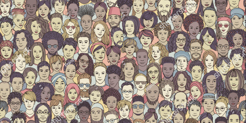 Click to enlarge Many People