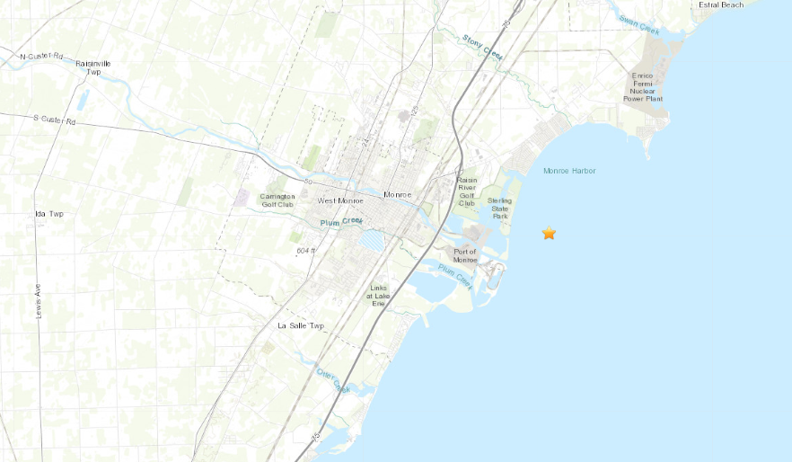 A 3.2-magnitude earthquake was reported near Monroe around 6:55 p.m. on Friday, Aug. 21, 2020.