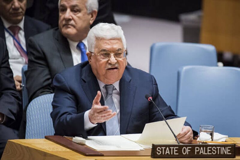 Click to enlarge Mahmoud Abbas palestine united nations UN observer