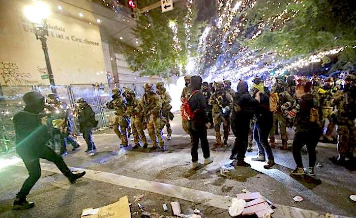 Riot  Portland