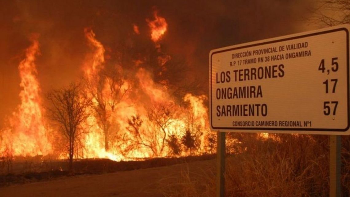 Argentina wildfires