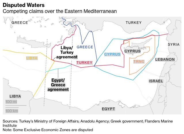 disputed waters