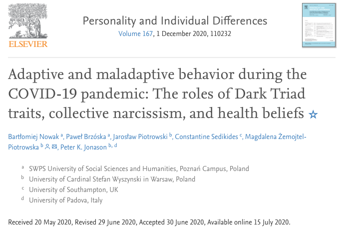Click to enlarge dark triad study
